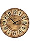 Wallity Reloj Decorativo de MDF Multicolor 50 x 50 cm